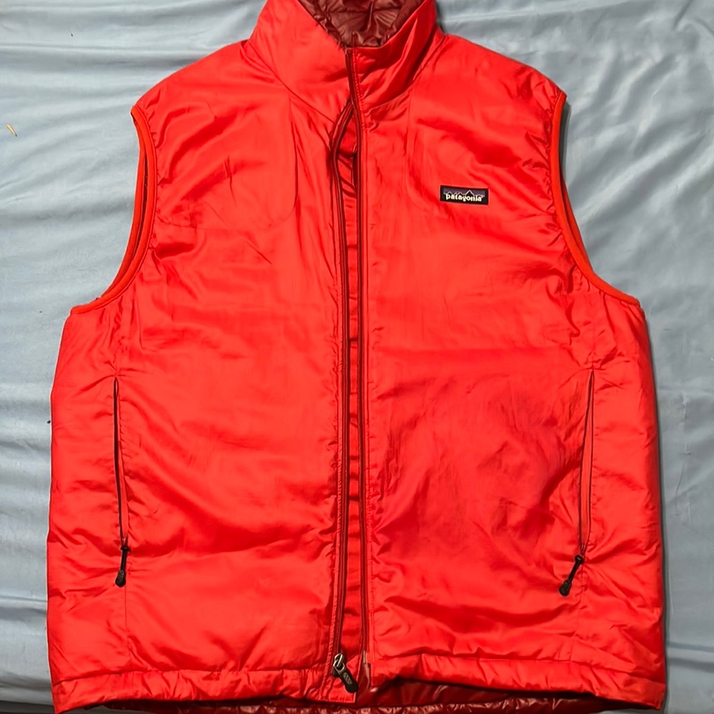 Patagonia men’s puffer vest.